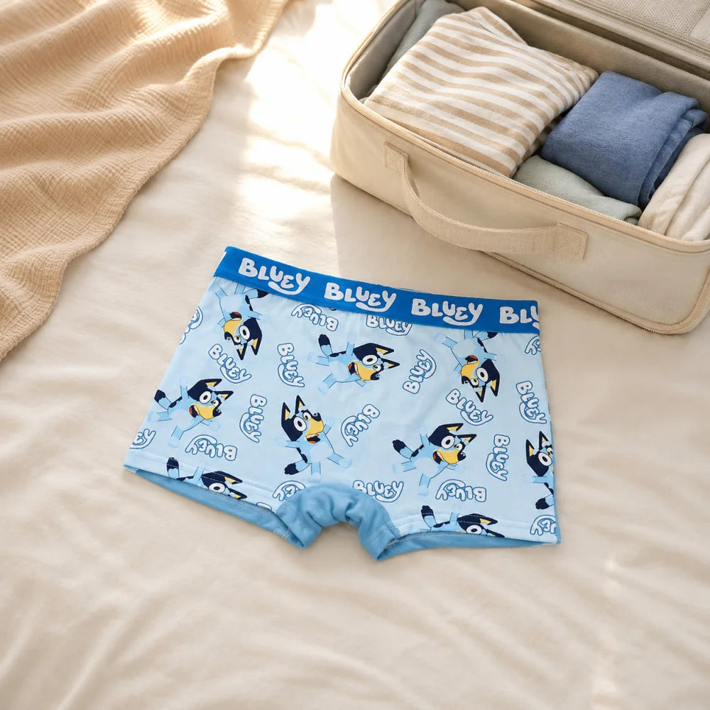 Bluey Jungen Boxershorts Unterhosen 2er-Pack Gr. 104–116 Baumwolle - WS-Trend.de
