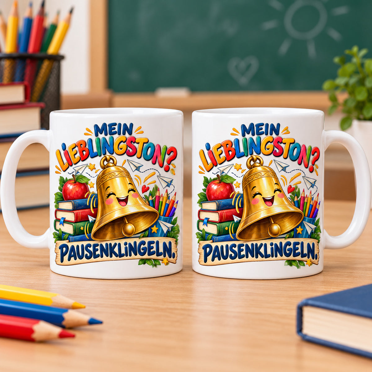 Lehrer Tasse Keramik 330 ml Geschenk Lehrerin Unterricht Spruch Kaffee