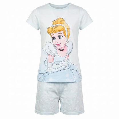 Disney Cinderella Rapunzel Kinder Schlafanzug Pyjama Gr. 92-128 100% Baumwolle - WS-Trend.de