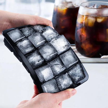 Eiswürfelform 15 Eiswürfel mit abnehmbarem Deckel Selbermachen - WS-Trend.de