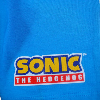 Sonic The Hedgehog Kinder kurz Pyjama Schlafanzug Gr. 98 bis 128 Baumwolle - WS-Trend.de