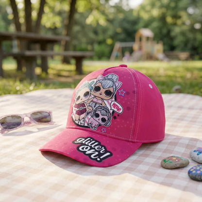 LOL Surprise Glitter ON! Kinder Mädchen Basecap Gr. 52 bis 54 - WS-Trend.de