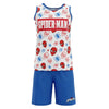 Marvel Spiderman Kinder ärmellos Schlafanzug Pyjama Nachtwäsche 104 - 134