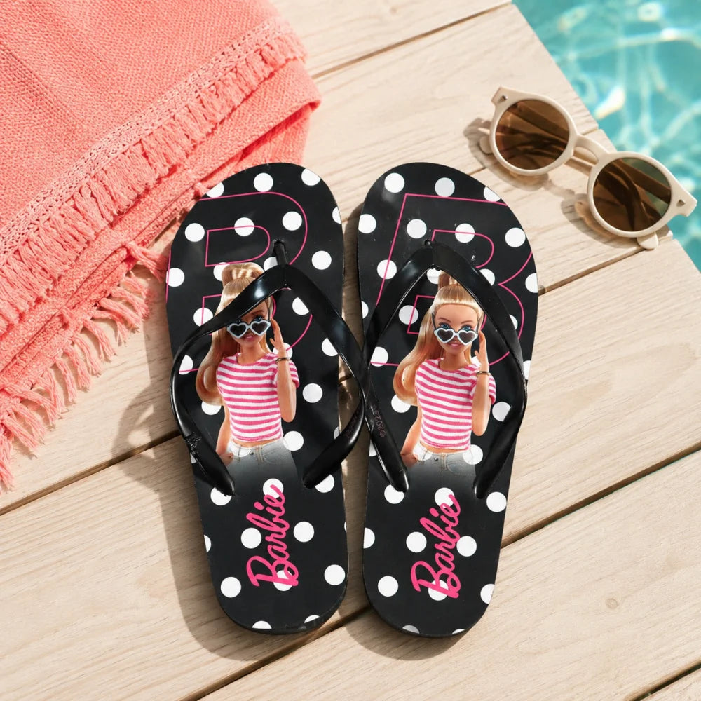 Barbie Mädchen Flip Flops Kinder Sandalen Zehentrenner Latschen Gr. 25-28 - WS-Trend.de