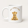 Anti-Stress-Tasse Löwenjunges Aquarell 325 ml Keramik Geschenk