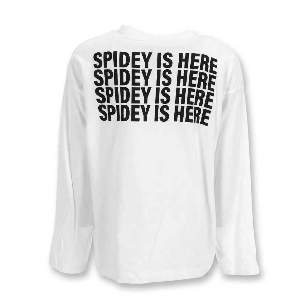Marvel Spiderman Jungen Kinder Langarmshirt Shirt Gr. 98-128 -100% Baumwolle - WS-Trend.de