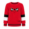 Miraculous Ladybug Kinder Fleece Pullover Sweater Rot Schwarz Gr. 104