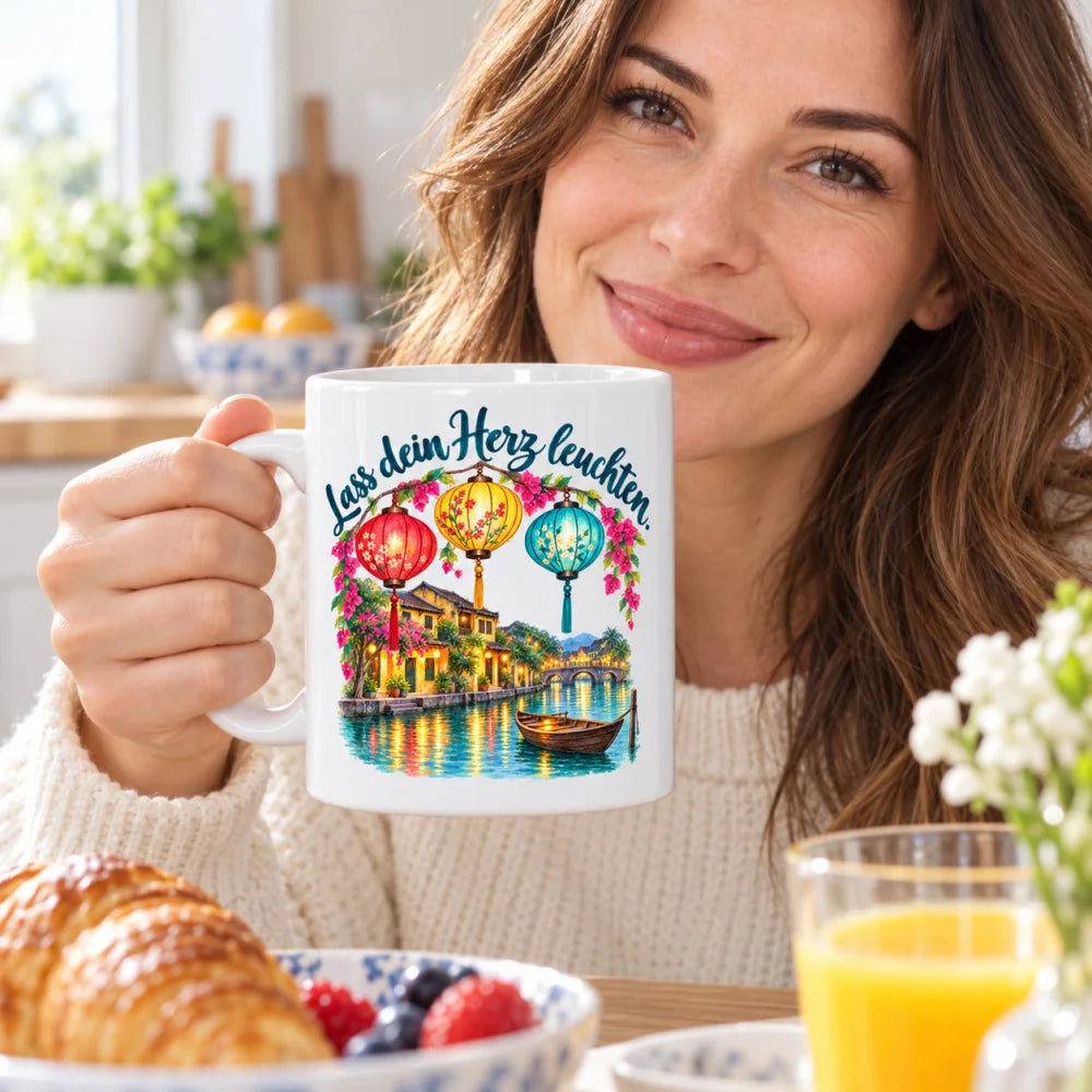 WS-Trend Asien Motivtasse Keramik 330 ml mit Spruch 10 Motive zur Wahl - WS-Trend.de
