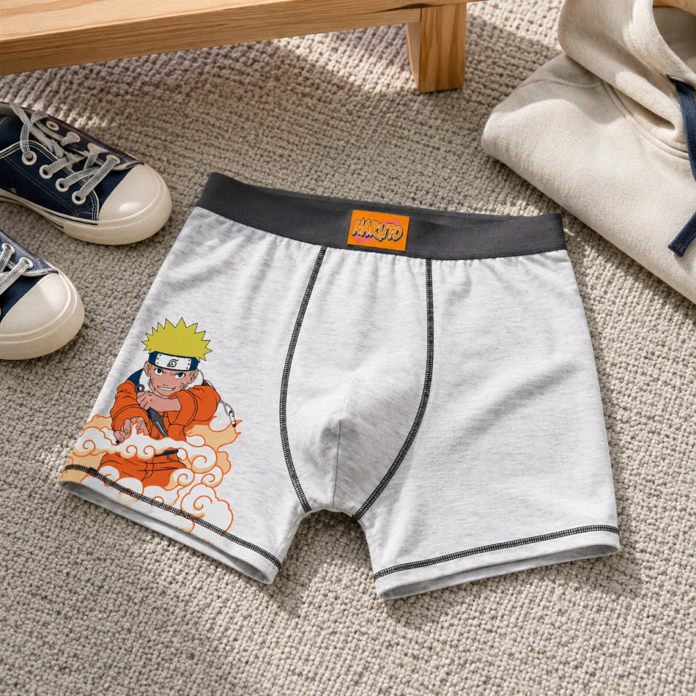 Anime Naruto Uzumaki Jungen Boxershorts Unterhose 2er Pack Gr. 116 bis 164 - WS-Trend.de