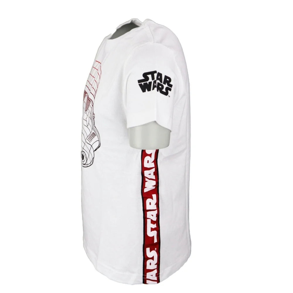 Disney Star Wars Storm Trooper T-Shirt Kurzarm Kinder Jungen Shirt 134 oder 152 - WS-Trend.de