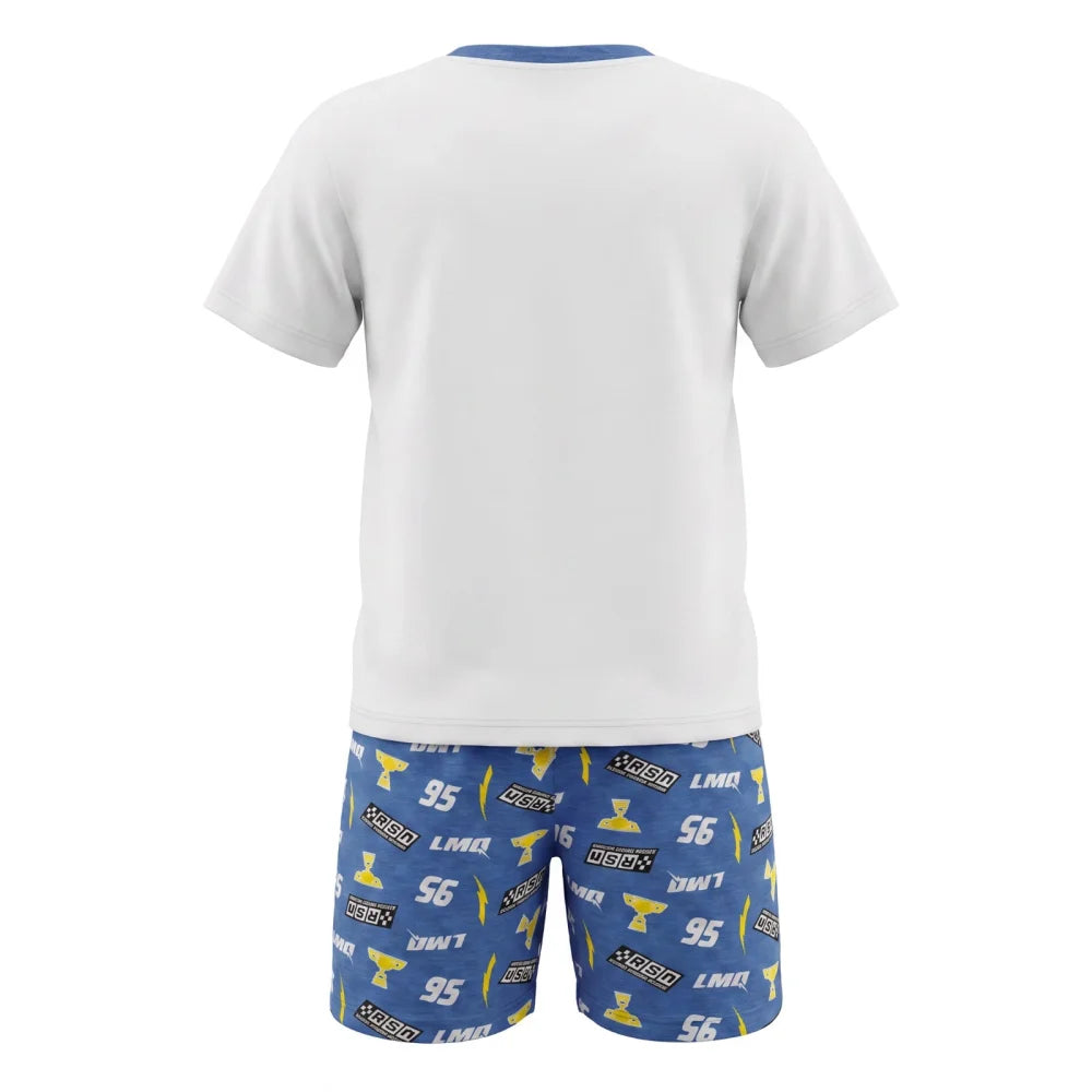 Disney Cars 3 Lightning McQueen Kinder kurzarm Pyjama Schlafanzug 98-128 - WS-Trend.de