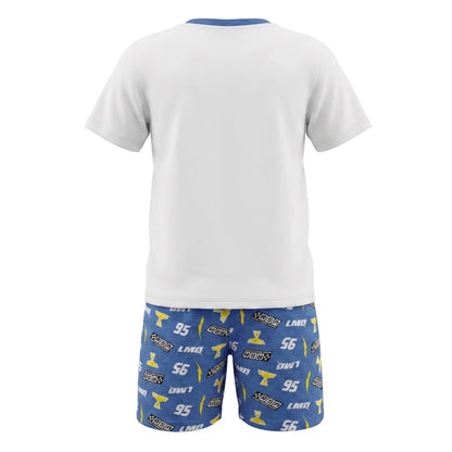 Disney Cars 3 Lightning McQueen Kinder kurzarm Pyjama Schlafanzug 98-128 - WS-Trend.de