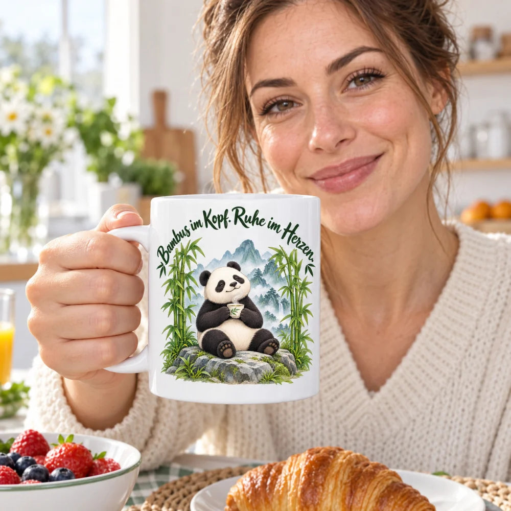 WS-Trend Asien Motivtasse Keramik 330 ml mit Spruch 10 Motive zur Wahl - WS-Trend.de