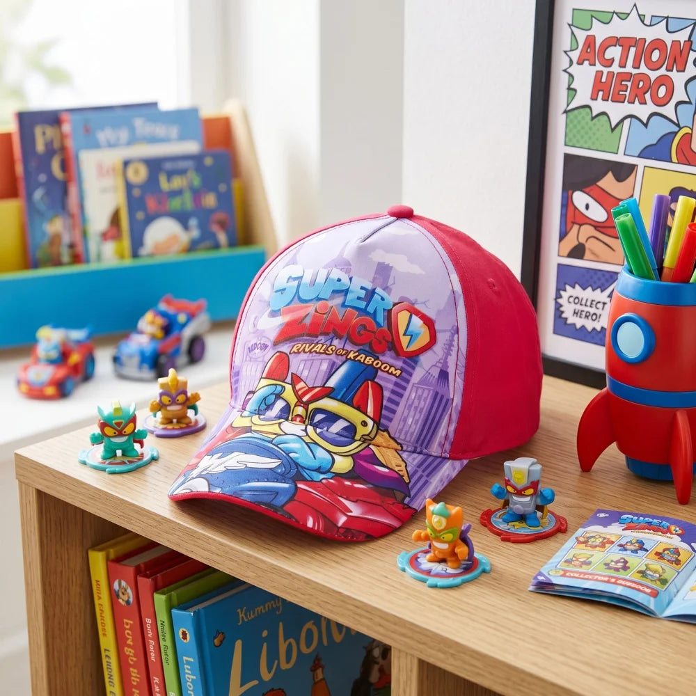 Super Zings Kinder Basecap Baseball Kappe Mütze Hut Jungen Gr 52 100% Baumwolle - WS-Trend.de