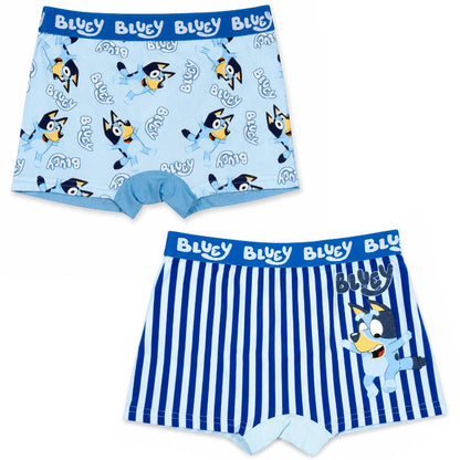 Bluey Jungen Boxershorts Unterhosen 2er-Pack Gr. 104–116 Baumwolle - WS-Trend.de