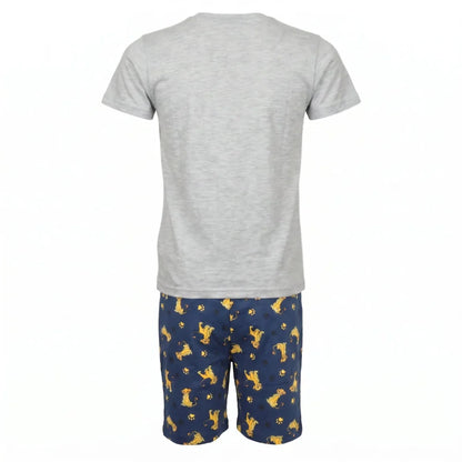 König der Löwen Simba Kinder kurzarm Schlafanzug Pyjama 98 -128 Baumwolle - WS-Trend.de