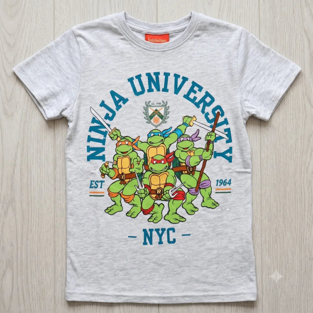 Teenage Mutant Ninja Turtles Kinder Jungen T-Shirt Kurzarm Shirt Gr. 104 - WS-Trend.de