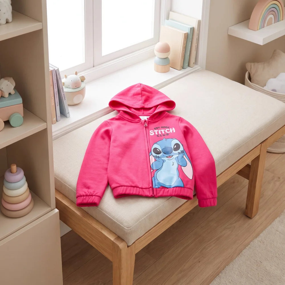 Disney Lilo u Stitch Mädchen Hoodie Kapuzenpullover Pullover Gr. 98 bis 128 - WS-Trend.de