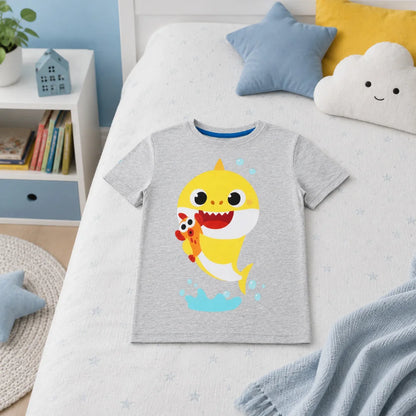 Baby Shark Hai Kinder Jungen kurzarm T-Shirt Shirt Gr. 98 - WS-Trend.de