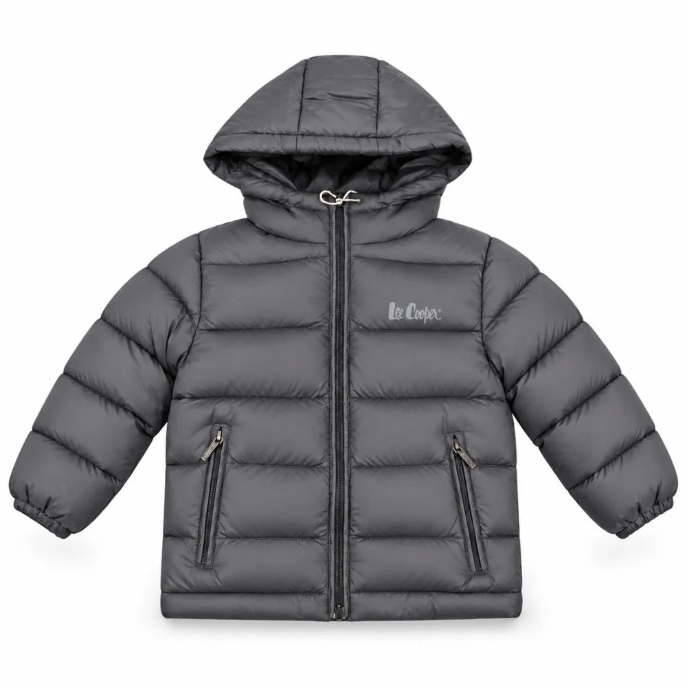 Lee Cooper Kinder Jungen Winterjacke Jacke mit Kapuze Parka Gr. 104-164 - WS-Trend.de