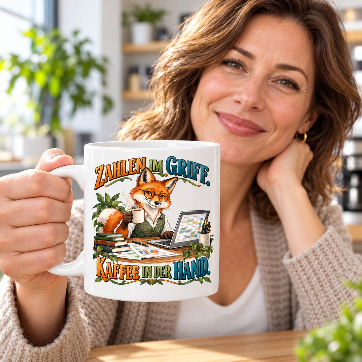 Büro Tasse Keramik 330 ml lustiger Spruch Geschenk Kollegen Homeoffice