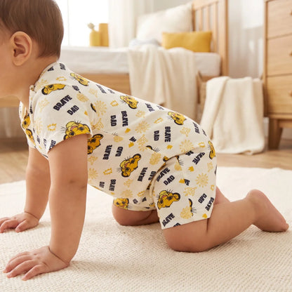 König der Löwen Simba Baby Kurzarm Strampler Schlafanzug 62 bis 80 - WS-Trend.de