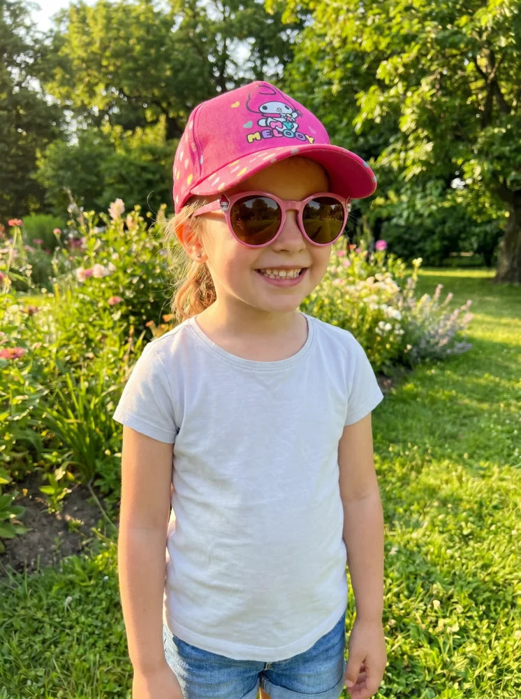 Hello Kitty Melody Kinder Basecap Baseball Kappe und Sonnenbrille Gr. 52-54 - WS-Trend.de
