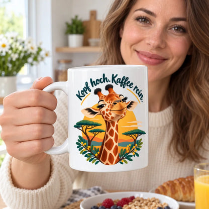 WS-Trend Afrika Tasse Keramik 330 ml mit Spruch 10 Motive als Geschenk - WS-Trend.de