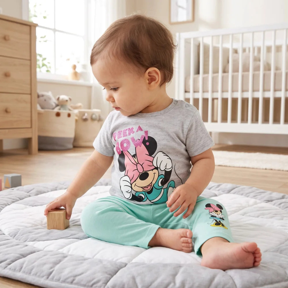 Disney Minnie Maus Baby Mädchen Sommerset Shorts plus T-Shirt Gr.62-68 - WS-Trend.de