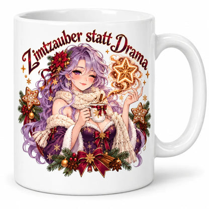 WS-Trend Zimtzauber Anime Tasse Keramik 330 ml mit Spruch als Geschenk - WS-Trend.de