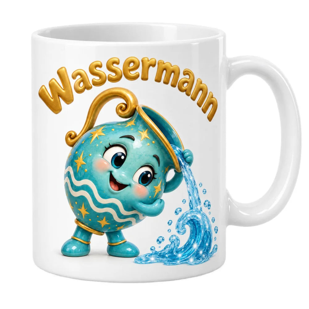 WS-Trend Sternzeichen Tasse Kinder Keramik 330ml Geschenk Motivauswahl - WS-Trend.de