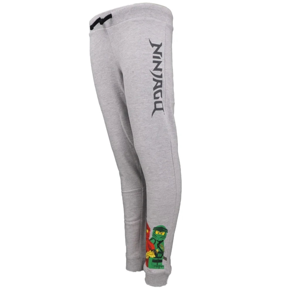 LEGO® Ninjago Jogginghose Kinder Sporthose Hose 98 bis 104 Blau Grau - WS-Trend.de
