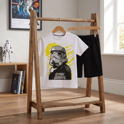 Star Wars Storm Trooper Kinder Pyjama Schlafanzug kurz 110-140 Motivwahl - WS-Trend.de