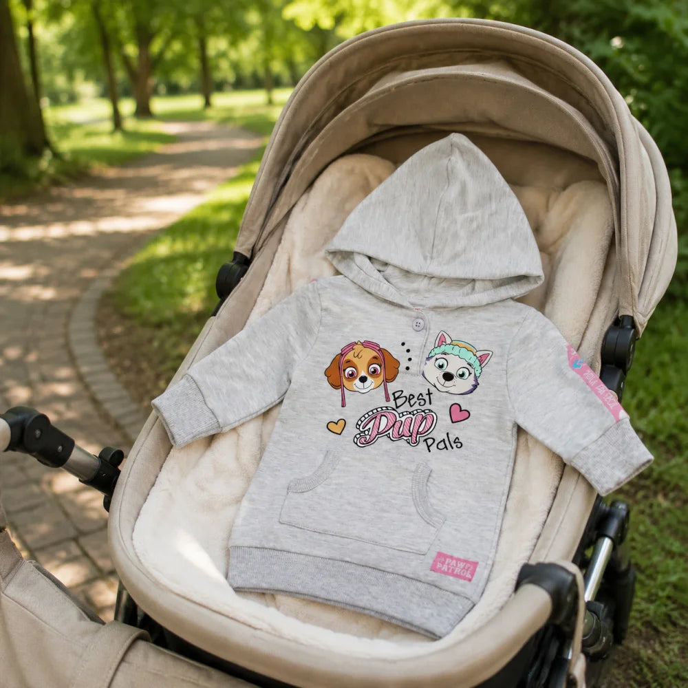 Paw Patrol Skye Everest Baby Mädchen Kapuzen Hoodie Pullover Pulli Gr. 62-92 - WS-Trend.de