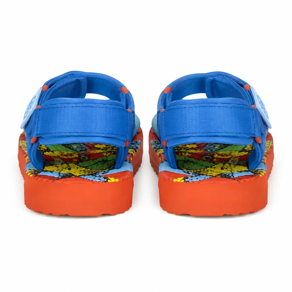 Marvel Avengers Kinder Sandalen Latschen Hausschuhe Klett Gr. 25 bis 32 - WS-Trend.de