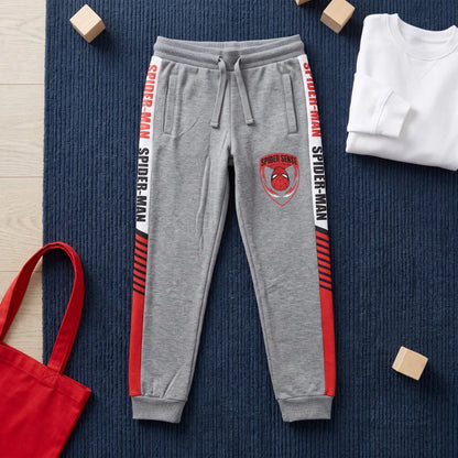 Marvel Spiderman Jungen Kinder Jogginghose Sporthose Hose 128-134 Blau oder Grau - WS-Trend.de