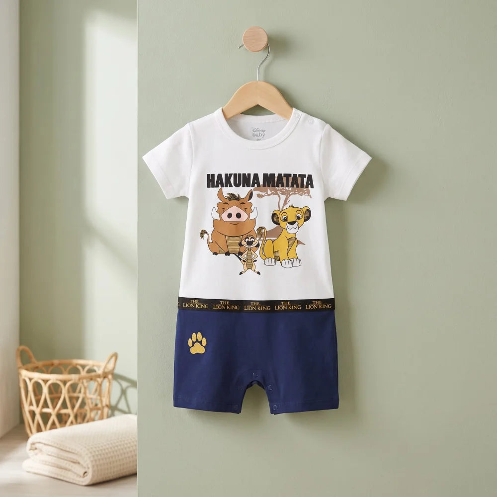 Disney König der Löwen Baby kurzarm Sommer Body Strampler Einteiler Gr. 62 - WS-Trend.de