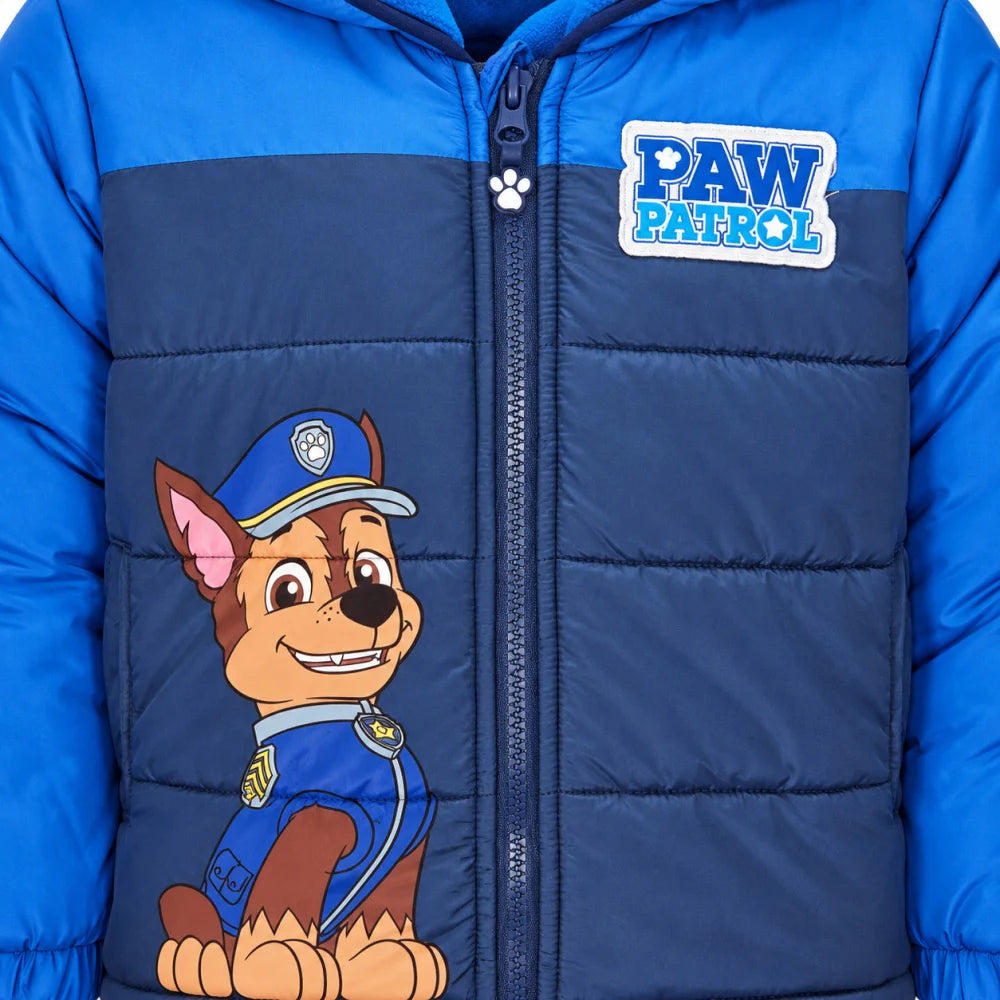 Winterjacke PAW PATROL Kinder Jungen Jacke mit Kapuze Gr. 92 bis 128 - WS-Trend.de