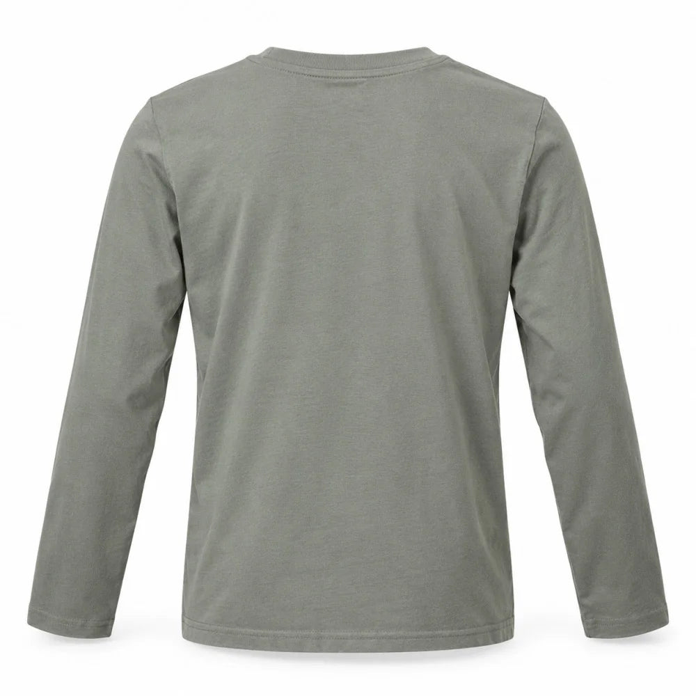 Minecraft Alex Jungen Langarmshirt Baumwolle Blau oder Grau 116–146 - WS-Trend.de