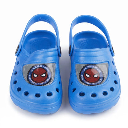 Marvel Spiderman Jungen Clogs - Kinder Sandalen Badeschuhe Latschen Gr. 24-25 - WS-Trend.de
