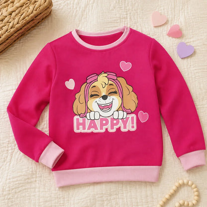 Sweater PAW PATROL Skye Kinder Mädchen Pullover Pulli Gr. 98 - WS-Trend.de