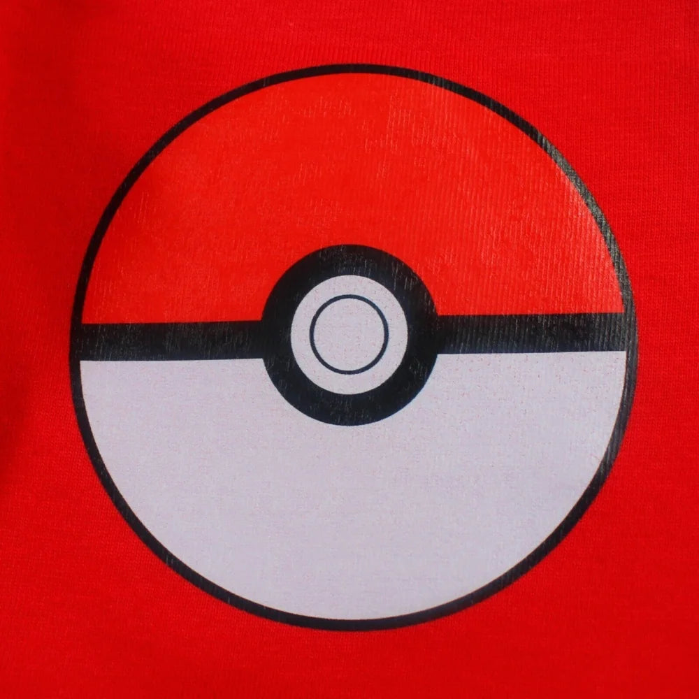 Pokemon Pikachu Kinder kurz Pyjama Schlafanzug Gr. 98 bis 128 Baumwolle - WS-Trend.de