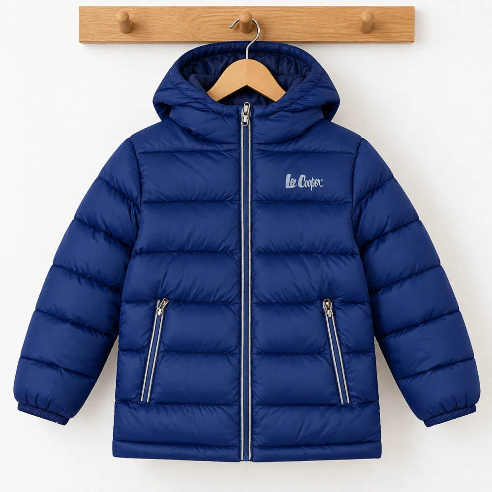 Lee Cooper Kinder Jungen Winterjacke Jacke mit Kapuze Parka Gr. 104-164 - WS-Trend.de