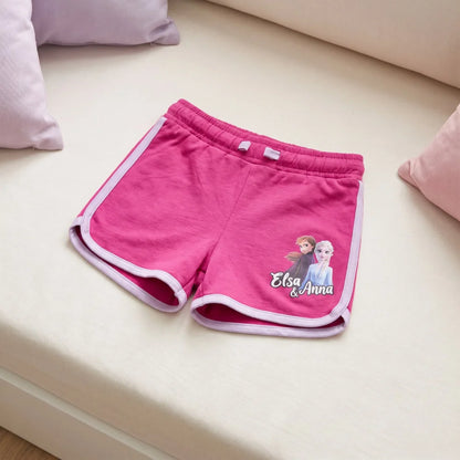 Disney Frozen Anna Elsa Mädchen Shorts 100% Baumwolle Gr. 98–110 - WS-Trend.de