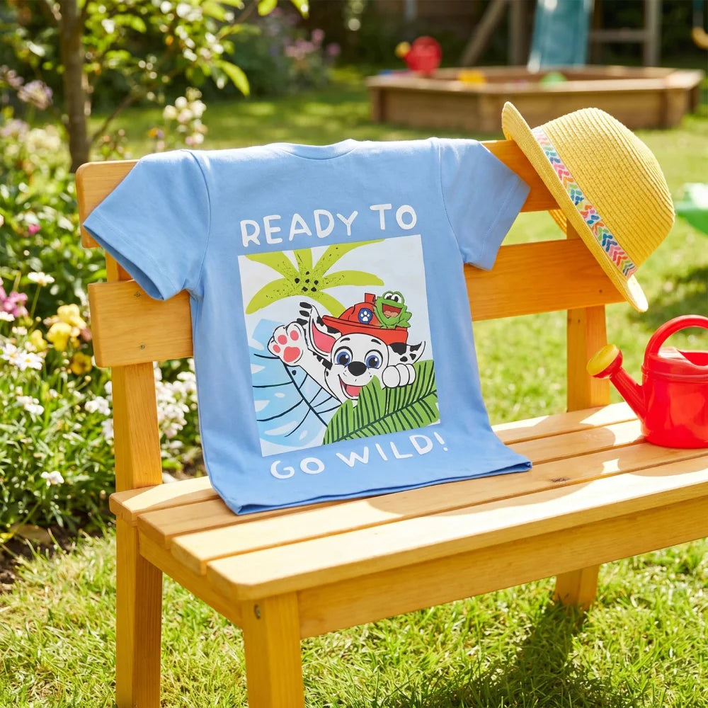 Paw Patrol Marshall Kinder Jungen kurzarm T-Shirt Shirt 98 -128 Baumwolle - WS-Trend.de