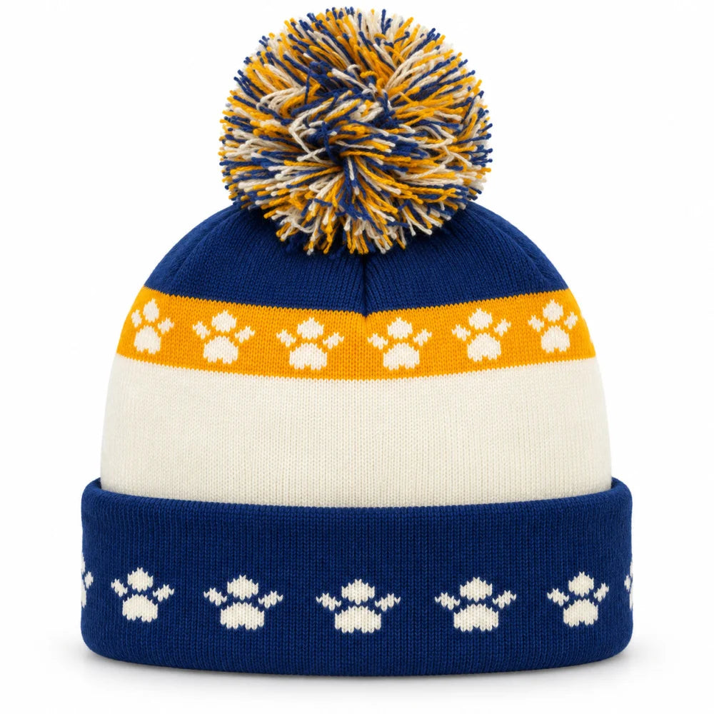 Paw Patrol Chase Kinder Jungen Winter Bommel Mütze Gr. 52-54 - WS-Trend.de