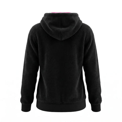 Disney Minnie Maus Kinder Coral-Fleece Kapuzenjacke Schwarz Gr. 98–128 - WS-Trend.de