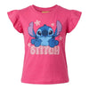 Disney Stitch Kinder Mädchen T-Shirt Kurzarm Shirt Gr. 98 bis 128 Baumwolle