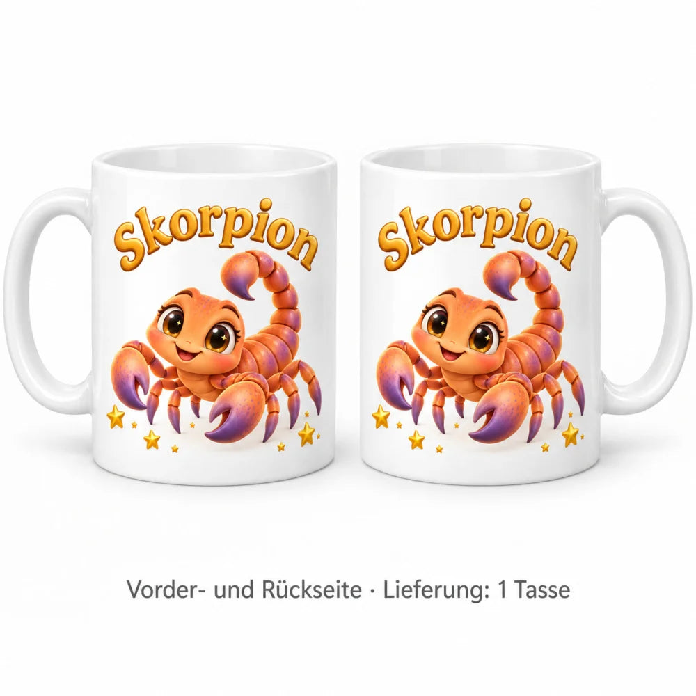 WS-Trend Sternzeichen Tasse Kinder Keramik 330ml Geschenk Motivauswahl - WS-Trend.de