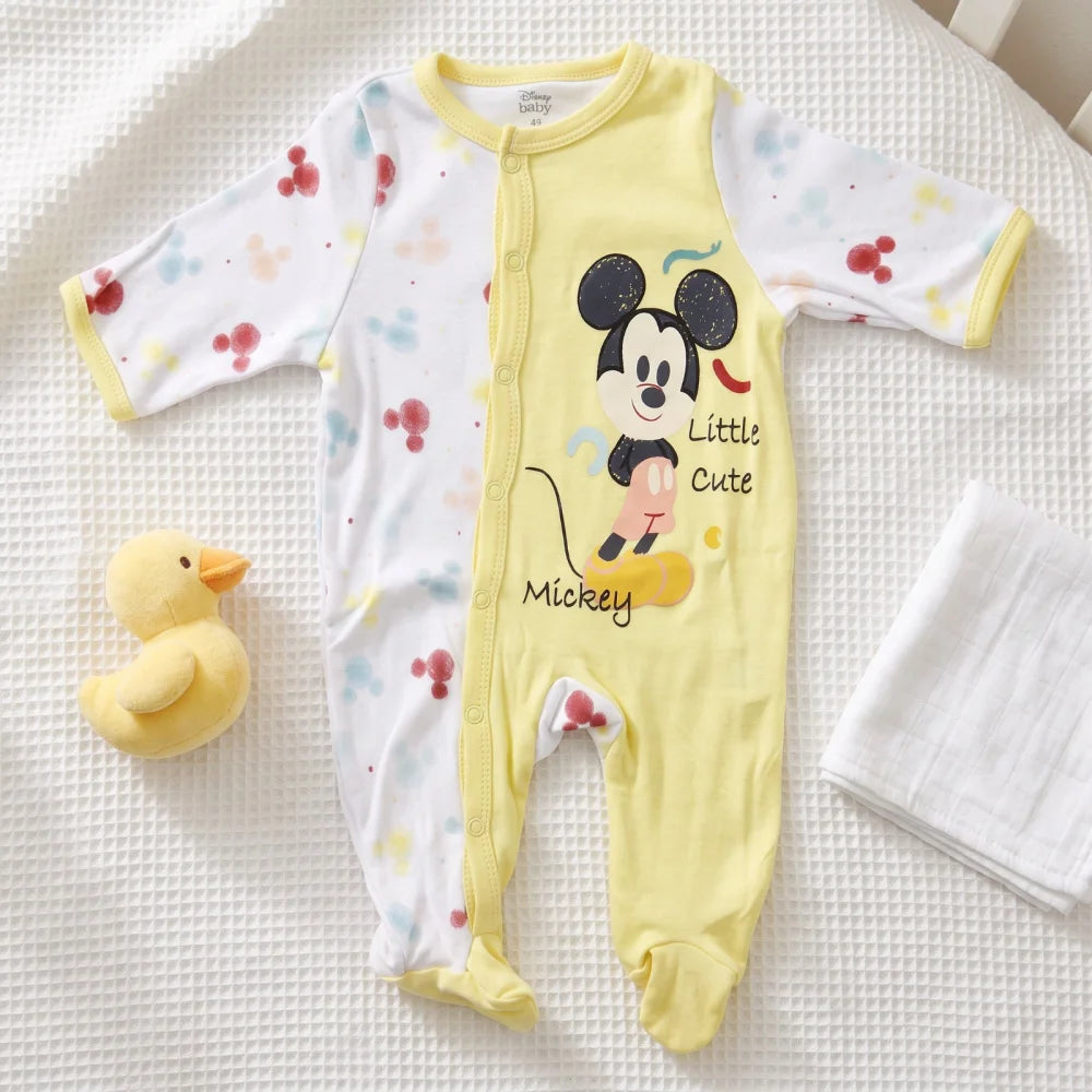 Disney Mickey Maus Baby Kleinkind Body Strampler Einteiler Gr. 92 Baumwolle - WS-Trend.de
